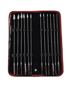 Rouge Rouge Stainless Steel Rosebud Dilator Set - Set of 12