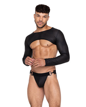 Roma Confidential Master Crop Top Black SM