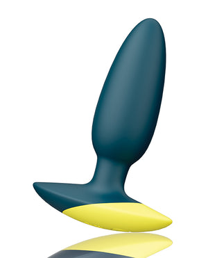 ROMP ROMP Bass Vibrating Anal Plug - Teal - Image 3