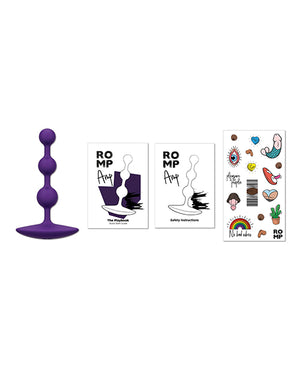 ROMP ROMP Amp Flexible Anal Beads - Violet - Image 5