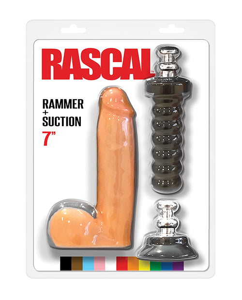 Rascal Toys Rascal 7" Cock w/Rammer &amp; Suction