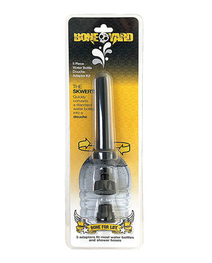 Boneyard Boneyard Skwert 5 pc Water Bottle Douche Adaptor Kit - Image 3