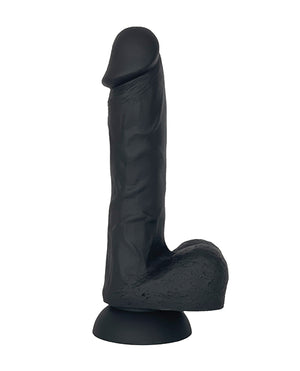 VERS VERS Liquid Silicone Suction Dildo - Black - Image 2