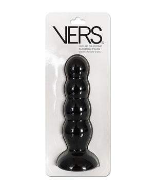 VERS VERS Liquid Silicone Suction Plug - Black