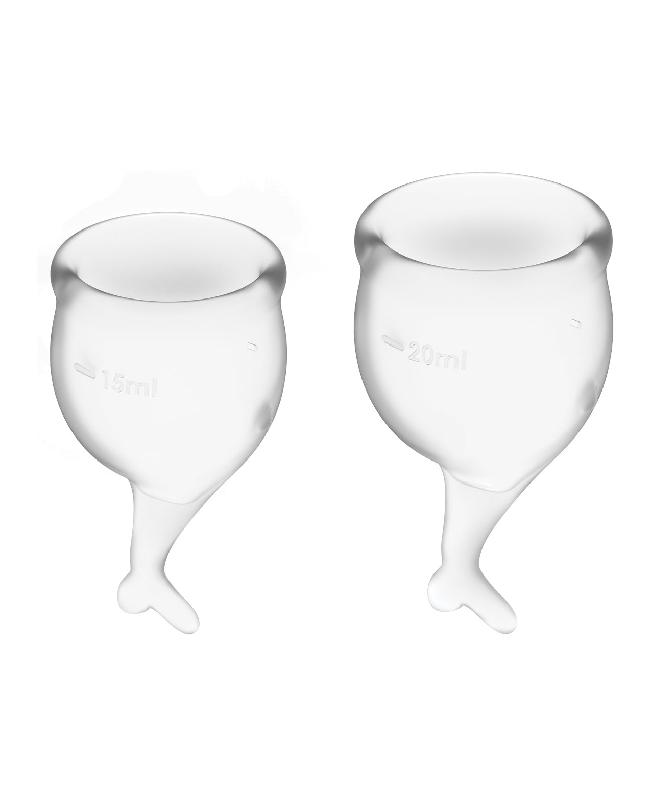 Satisfyer Satisfyer Feel Secure Menstrual Cup - Transparent