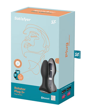 Satisfyer Satisfyer Rotator Plug 2+ - Black - Image 5