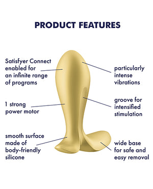 Satisfyer Satisfyer Intensity Plug - Gold - Image 2