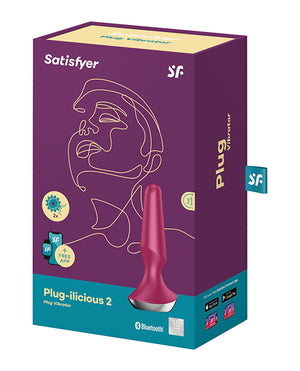 Satisfyer Satisfyer Plug-ilicious 2 - Berry - Image 4