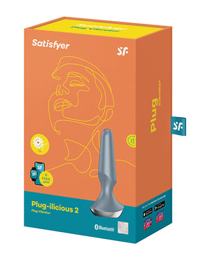 Satisfyer Satisfyer Plug-ilicious 2 - Ice Blue - Image 4