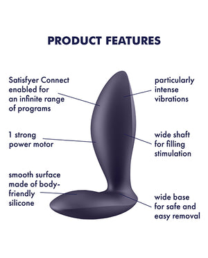 Satisfyer Satisfyer Power Plug - Plum - Image 3