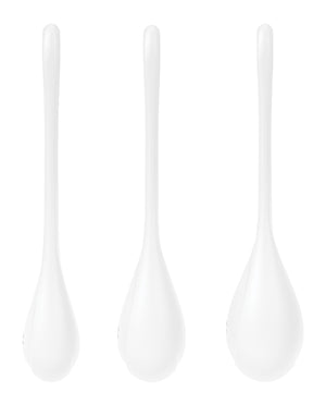 Satisfyer Satisfyer Yoni Power 1 Balls Training Set - White - Image 2