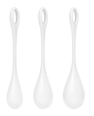 Satisfyer Satisfyer Yoni Power 1 Balls Training Set - White - Image 3