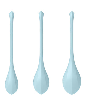 Satisfyer Satisfyer Yoni Power 2 Balls Training Set - Light Blue - Image 2