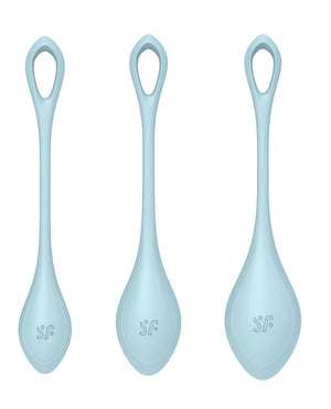 Satisfyer Satisfyer Yoni Power 2 Balls Training Set - Light Blue - Image 4