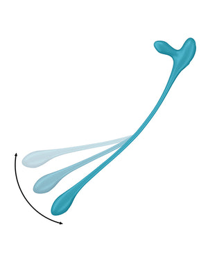 Satisfyer Satisfyer Plug &amp; Play 1 Vibrator - Blue/Green - Image 4