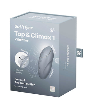 Satisfyer Satisfyer Tap &amp; Climax 1 - Blue/Grey - Image 5