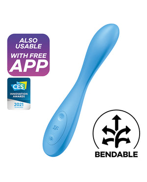 Satisfyer Satisfyer G Spot Flex 4+ - Blue - Image 5