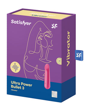 Satisfyer Satisfyer Ultra Power Bullet 3 - Red - Image 5