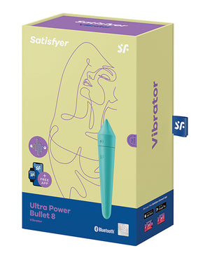 Satisfyer Satisfyer Ultra Power Bullet 8 - Turquoise - Image 4