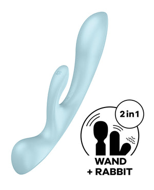 Satisfyer Satisfyer Triple Oh - Light Blue - Image 4