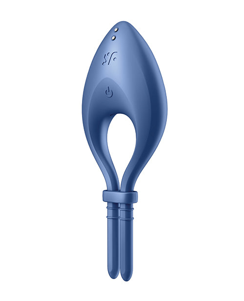 Satisfyer Satisfyer Bullseye Ring Vibrator - Blue - Image 2