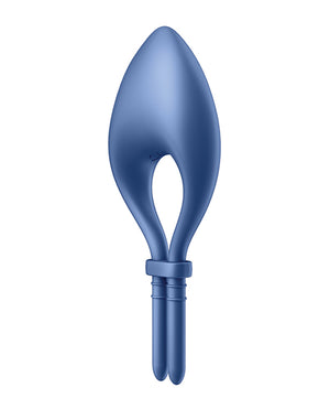 Satisfyer Satisfyer Bullseye Ring Vibrator - Blue - Image 4