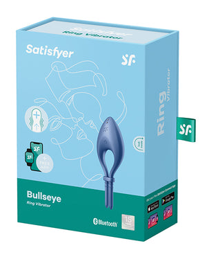 Satisfyer Satisfyer Bullseye Ring Vibrator - Blue - Image 5