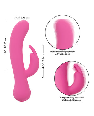 First Time First Time Rechargeable Rabbit Vibrator - Pink - Image 5