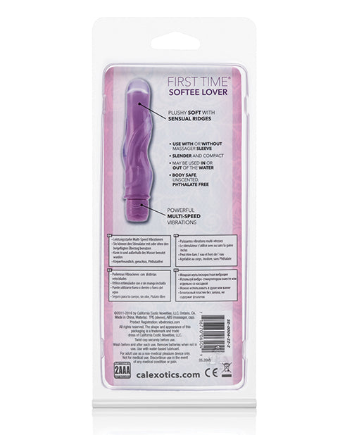 First Time First Time Softee Lover - Purple