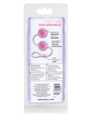 First Time First Time Love Balls Duo Lover - Pink - Image 3