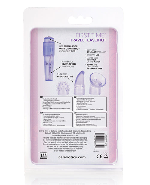 First Time First Time Travel Teaser Kit - Purple - Image 2
