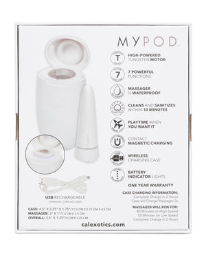 My Pod My Pod Vibrating Massager - White