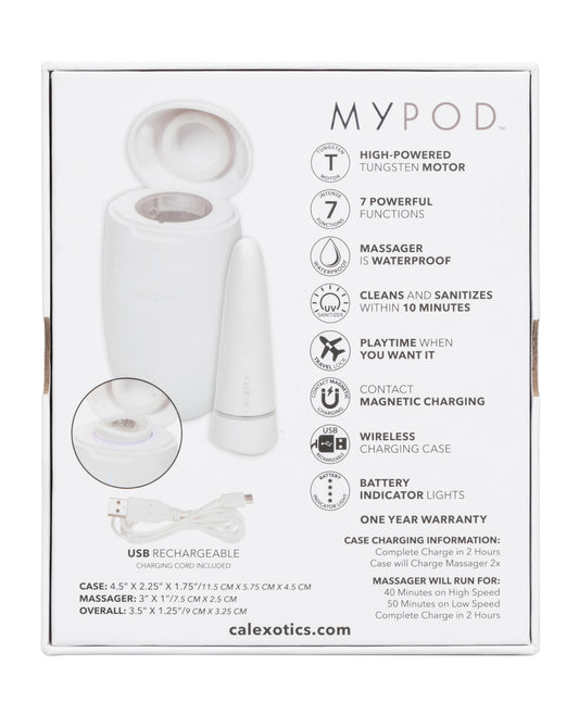 My Pod My Pod Vibrating Massager - White