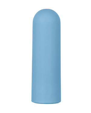 Turbo Buzz Turbo Buzz Rounded Mini Bullet Stimulator - Blue - Image 2