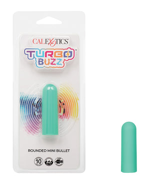 Turbo Buzz Turbo Buzz Rounded Mini Bullet Stimulator - Green