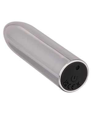 Turbo Buzz Turbo Buzz Classic Mini Bullet Stimulator - Silver - Image 3