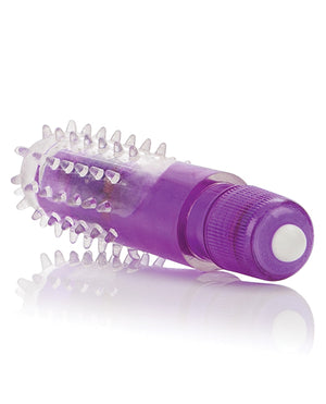 California Exotic Bullets Travel Blaster w/Silicone Sleeve Waterproof - Purple - Image 3