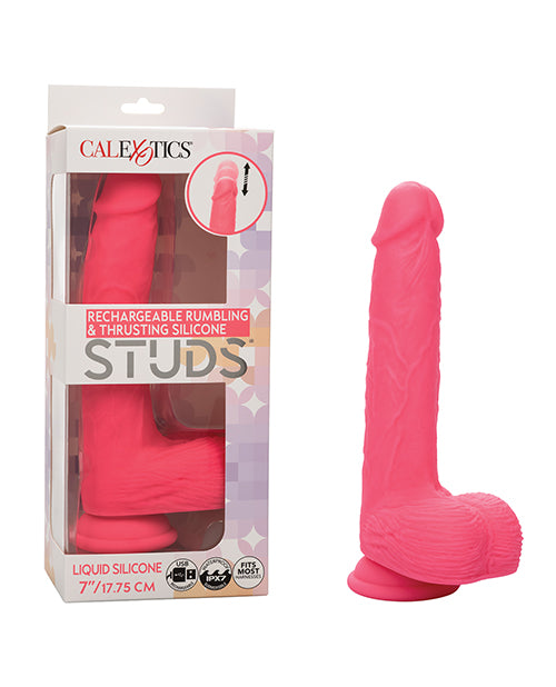 Silicone Studs Silicone Studs Rechargeable Rumbling &amp; Thrusting Vibrator