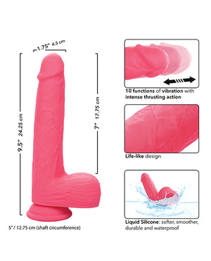 Silicone Studs Silicone Studs Rechargeable Rumbling &amp; Thrusting Vibrator - Image 5