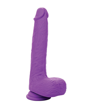 Silicone Studs Silicone Studs Rechargeable Gyrating &amp; Thrusting Vibrator - Purple - Image 2