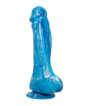 Twisted Love Twisted Love Twisted Silicone Dong - Blue - Image 2