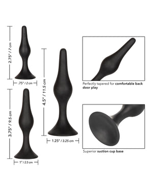 CalExotics Anal Toys Silicone Anal Starter Kit - Image 5