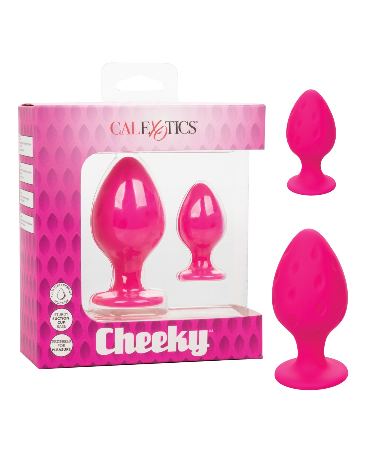 Cheeky Cheeky Butt Plug - Pink