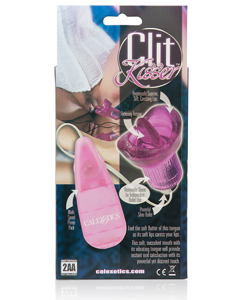California Exotic Novelties Clit Kisser - Purple - Image 2