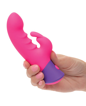 Rave Rave Bunny Dual Massager - Pink/Purple - Image 5