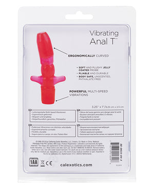 CalExotics Anal Toys Anal Vibrating T - Pink - Image 3