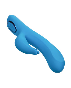 Azure Azure Collection Flutter G Vibrator - Blue - Image 3