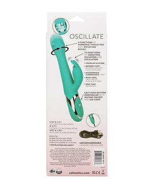 Enchanted Enchanted Oscillate Vibrator - Turquoise Blue - Image 5