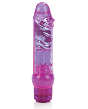 Playful Dongs Crystalessence 6.5" Gyrating Penis - Purple - Image 4