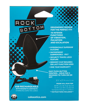 Rock Bottom Rock Bottom Perfect Anal Probe - Black - Image 4